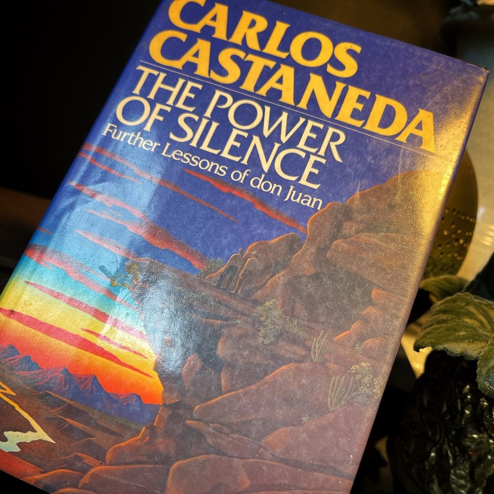 the power of silence - further lessons of don juan by carlos castaneda book